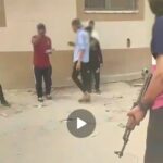 اطلاق ౹ڷـنـاɹ على لصوص متهمين بالسطو على المنازل المخلاه في مناطق حي الجنينة شرق رفح!