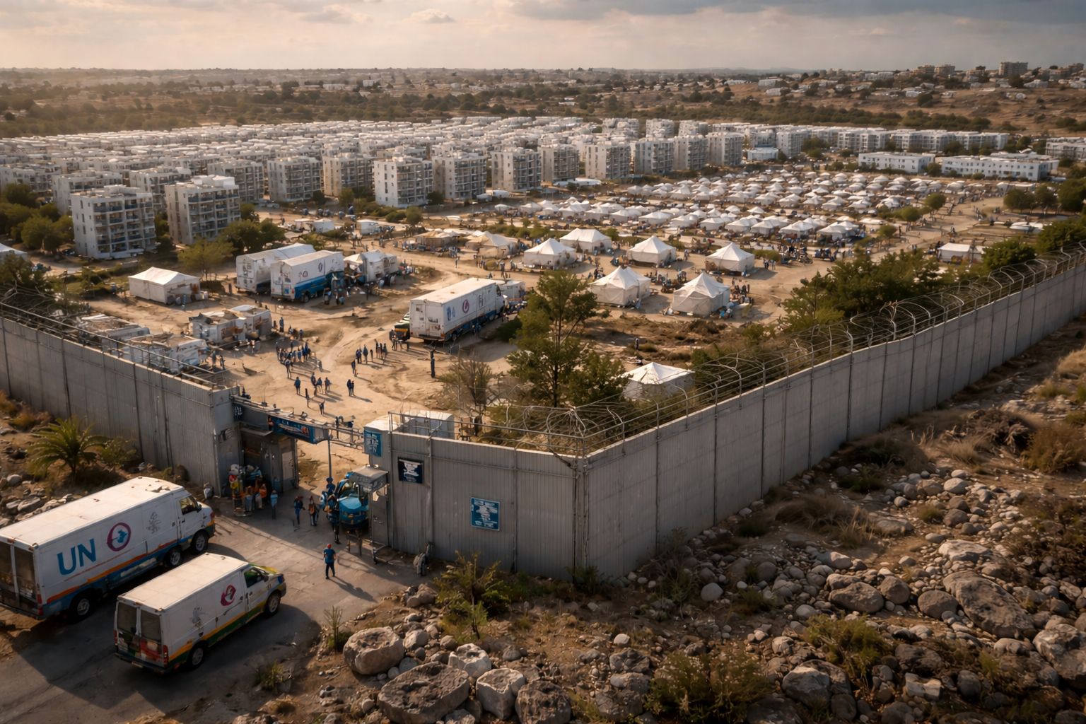 Read more about the article مشروع دولي جديد لإدارة منطقة إنسانية في جنوب قطاع غزة